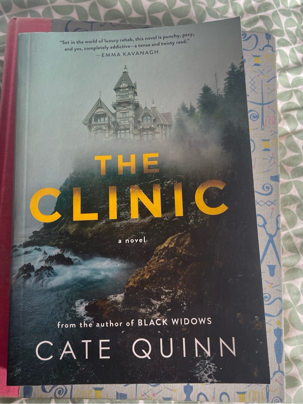 kate quinn Hardcover Novel - Black & Yellow Cover